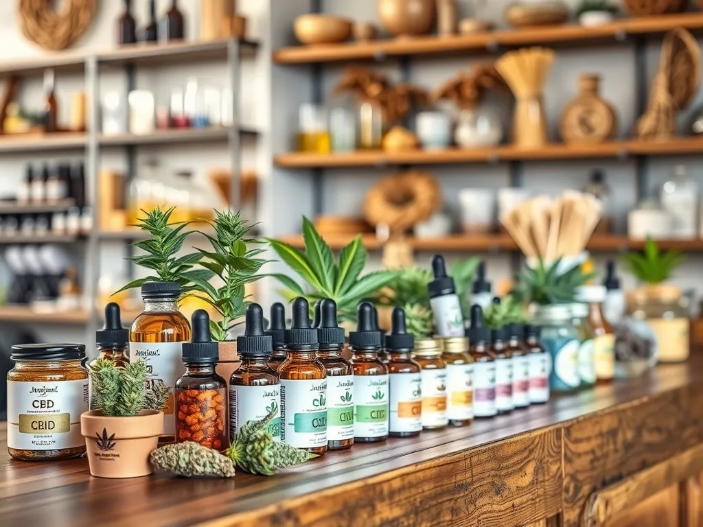 Sklep z kannabinoidami - co znajdziemy w jego ofercie?
